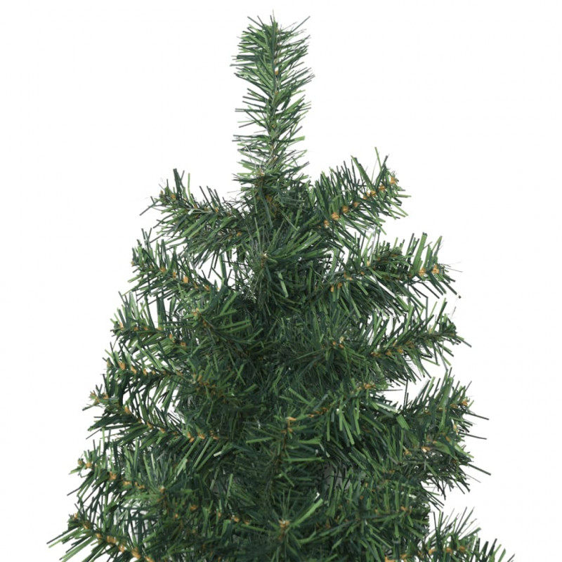 Smukła choinka na stojaku, 300 cm, PVC