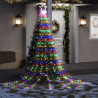 Lampki choinkowe, 320 LED, kolorowe, 375 cm