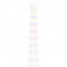 Lampki choinkowe, 320 LED, kolorowe, 375 cm