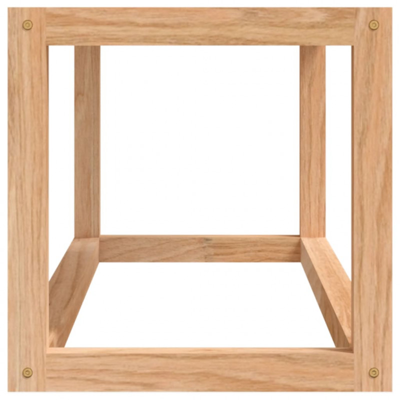 Wieszak na ręczniki, 60x20x20 cm, drewno orzecha włoskiego