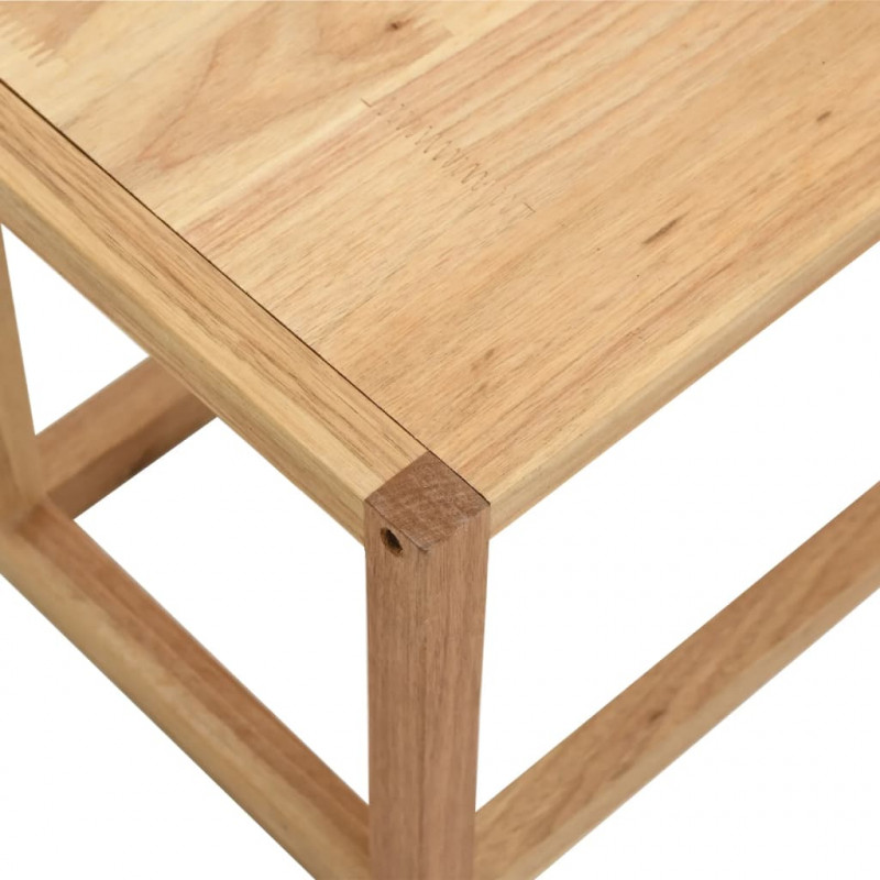 Wieszak na ręczniki, 60x20x20 cm, drewno orzecha włoskiego