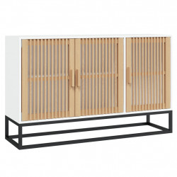 Szafka, biała, 105x30x65 cm, materiał drewnopochodny