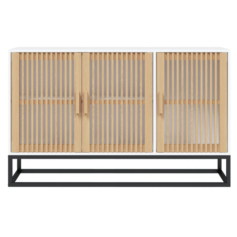 Szafka, biała, 105x30x65 cm, materiał drewnopochodny
