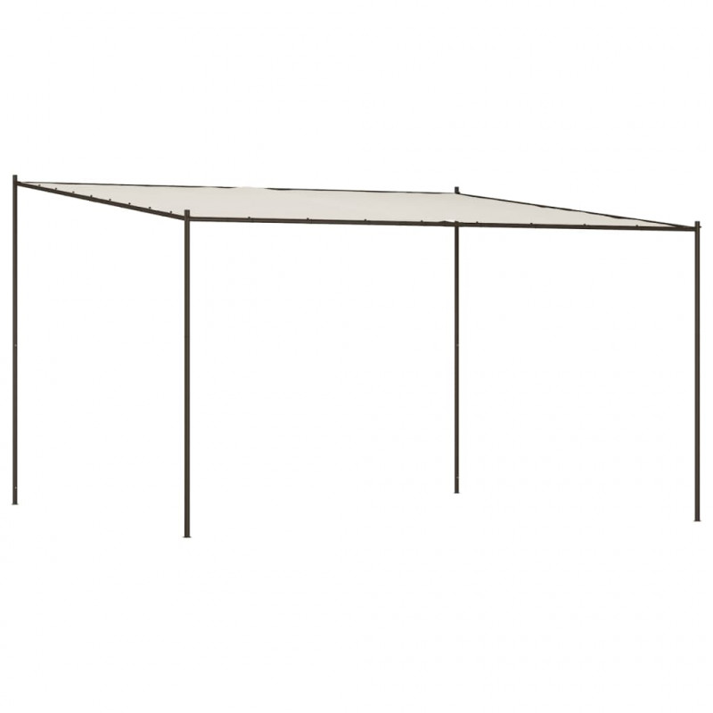 Altana, biała, 4x4 m, 180 g/m², tkanina i stal