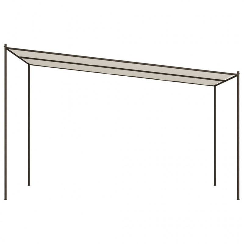 Altana, biała, 4x4 m, 180 g/m², tkanina i stal