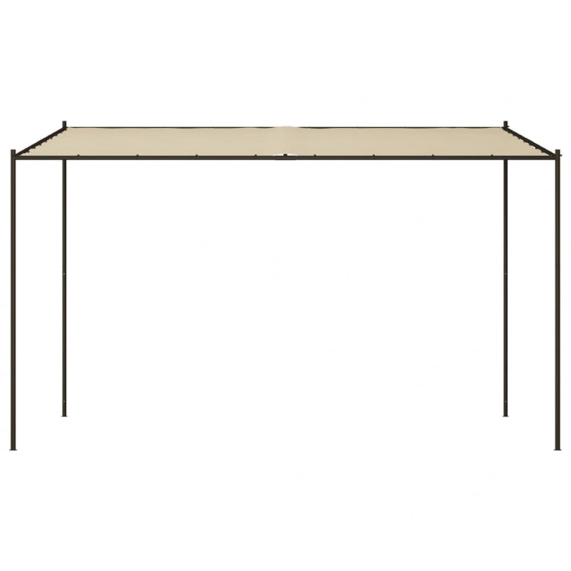 Altana, beżowa, 4x4 m, 180 g/m², tkanina i stal