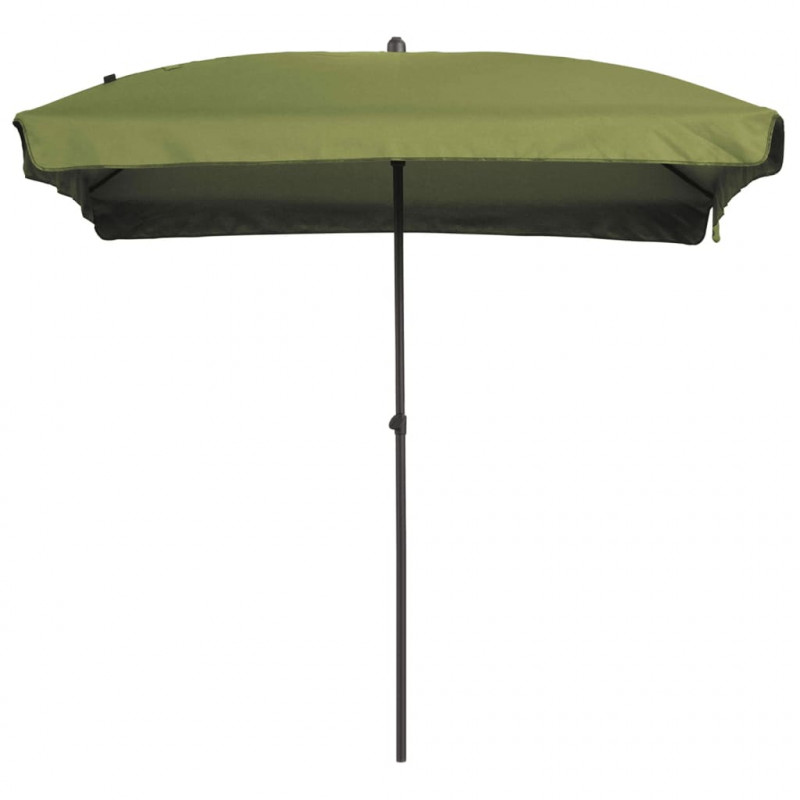 Madison Parasol ogrodowy Patmos Luxe, prostokątny, 210x140 cm, zielony