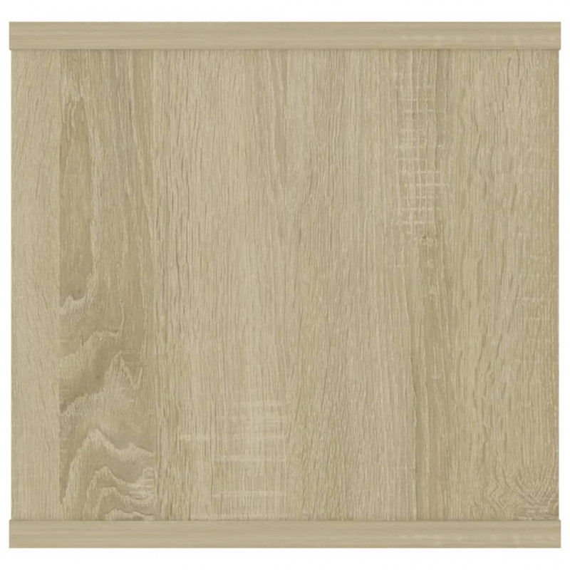 Półka ścienna, dąb sonoma 102x30x29 cm, materiał drewnopochodny