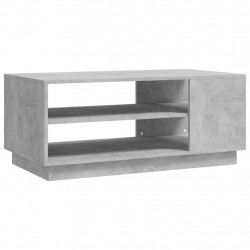 Stolik kawowy, szarość betonu, 102x55x43 cm