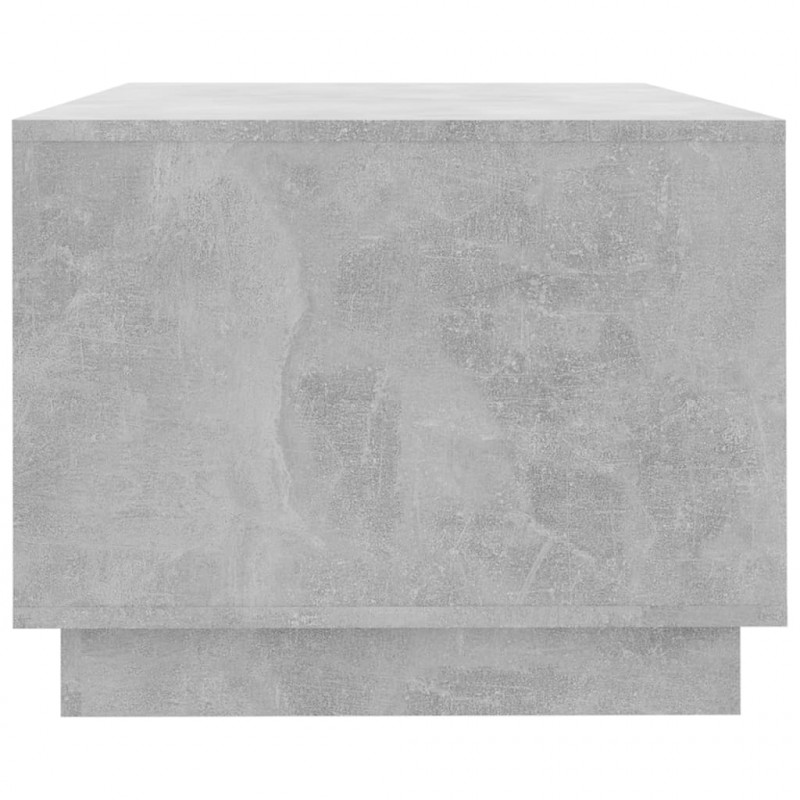 Stolik kawowy, szarość betonu, 102x55x43 cm