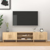 Szafka pod TV, dąb sonoma, 180x31,5x40 cm