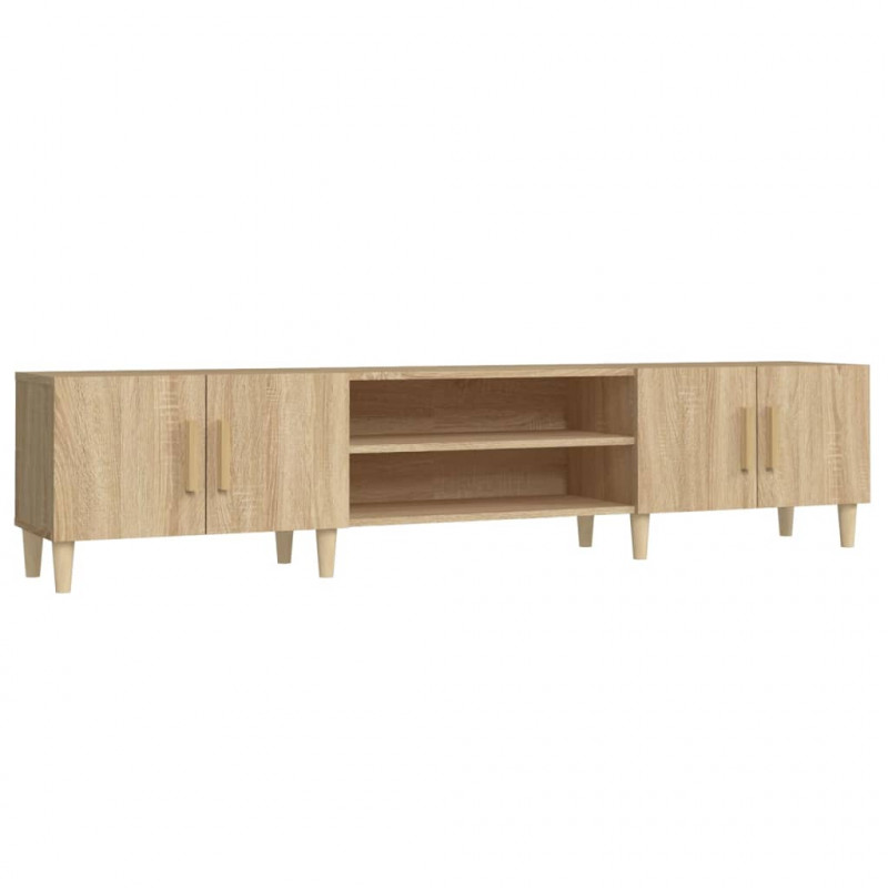Szafka pod TV, dąb sonoma, 180x31,5x40 cm
