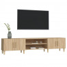 Szafka pod TV, dąb sonoma, 180x31,5x40 cm