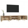 Szafka pod TV, dąb sonoma, 180x31,5x40 cm