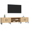 Szafka pod TV, dąb sonoma, 180x31,5x40 cm