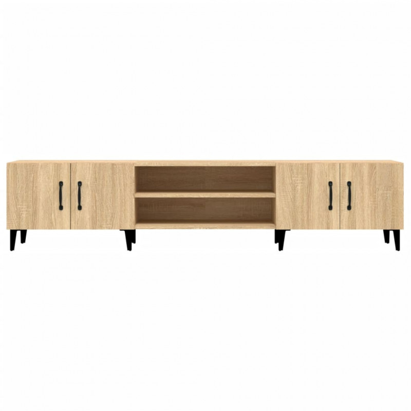 Szafka pod TV, dąb sonoma, 180x31,5x40 cm