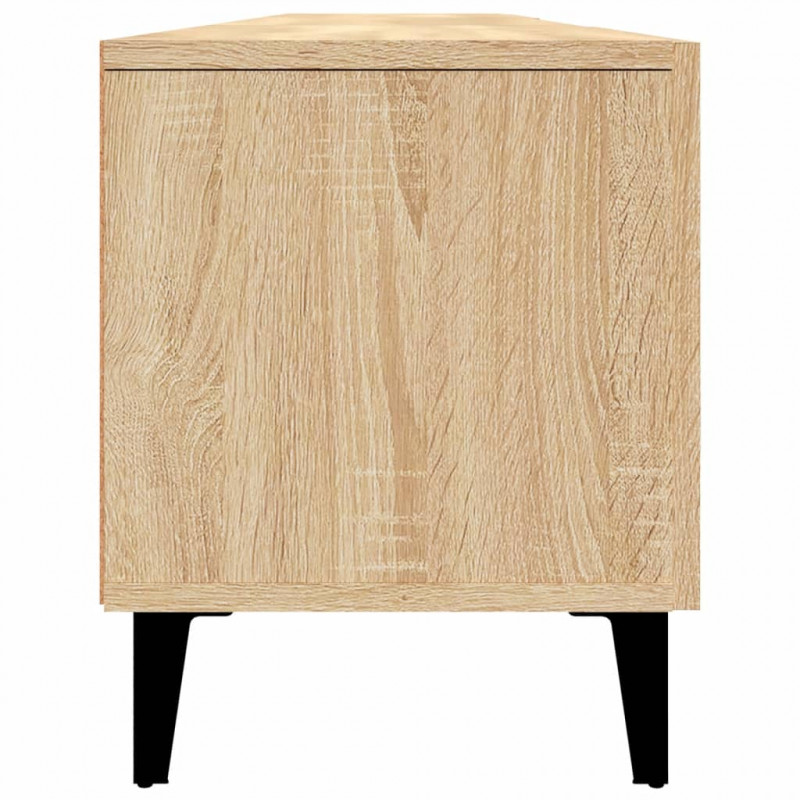 Szafka pod TV, dąb sonoma, 180x31,5x40 cm