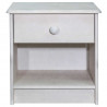 Szafka nocna, 41x30x42 cm, lite drewno sosnowe
