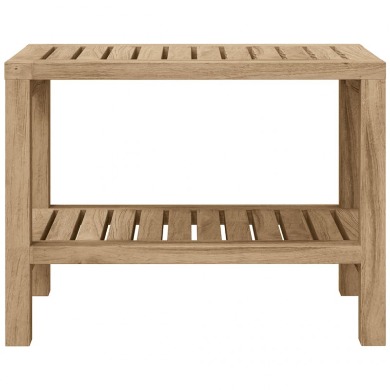 Stolik łazienkowy, 60x30x45 cm, lite drewno tekowe