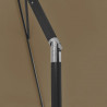 Parasol plażowy, taupe, 180x120 cm