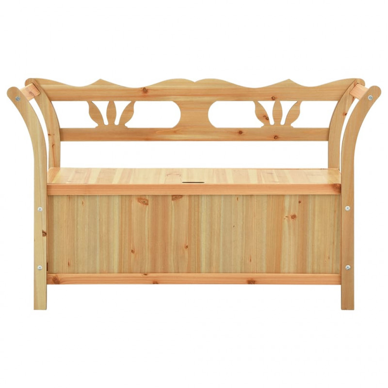 Ławka, 107x45x75,5 cm, lite drewno jodłowe