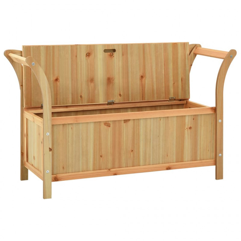 Ławka, 107x45x75,5 cm, lite drewno jodłowe