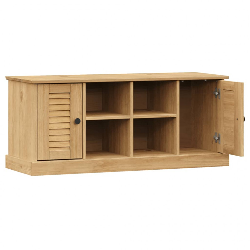 Szafka na buty VIGO, 106x35x45 cm, lite drewno sosnowe