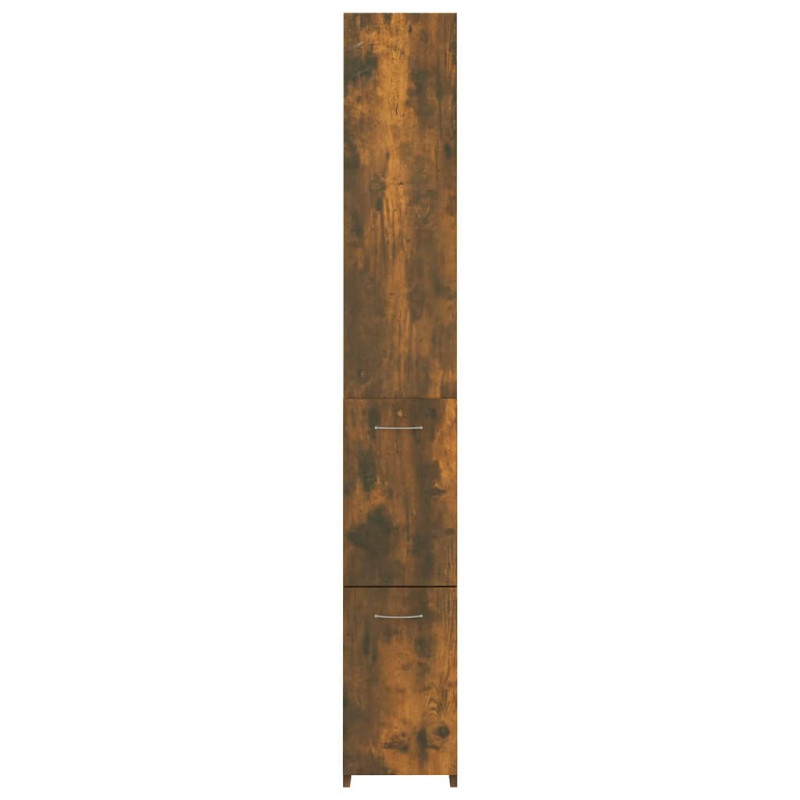 Szafka łazienkowa, przydymiony dąb, 25x26,5x170 cm