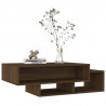 Stolik kawowy, brązowy dąb 105x55x32 cm materiał drewnopochodny