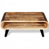 Stolik kawowy z surowego drewna mango 90x55x39 cm