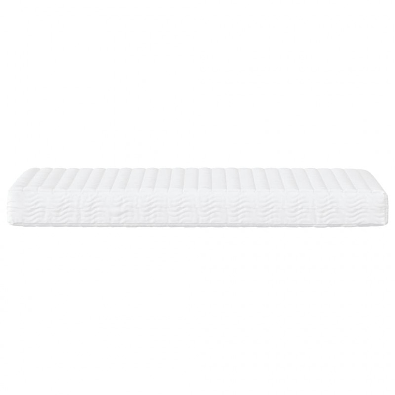 Sofa z materacem, jasnoszara, 90x190 cm, tkanina