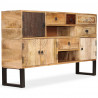 Szafka z litego drewna mango, 140x30x80 cm
