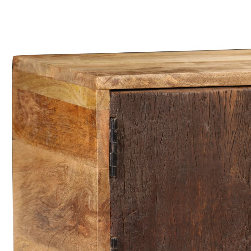 Szafka z litego drewna mango, 140x30x80 cm