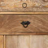Szafka z litego drewna mango, 140x30x80 cm