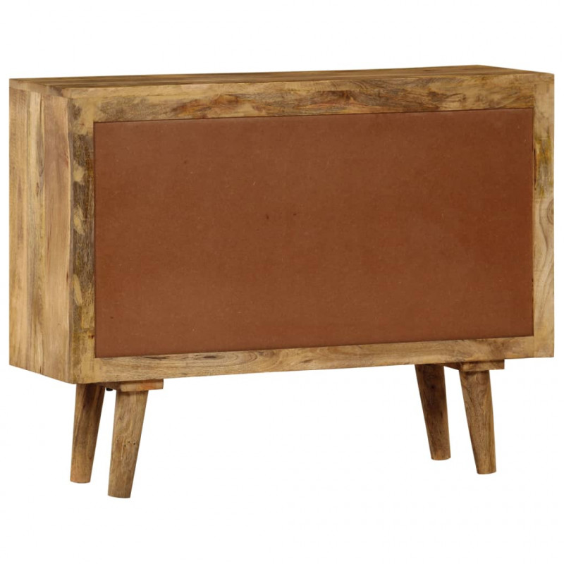 Szafka z litego drewna mango, 90 x 30 x 69 cm