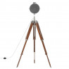Lampa podłogowa na trójnogu, lite drewno mango, 165 cm