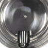 Lampa podłogowa na trójnogu, lite drewno mango, 165 cm
