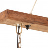 Industrialna lampa wisząca, 25 W, mosiężna, 109 cm, E27