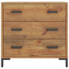 Komoda, 75x35x70 cm, lite drewno sosnowe