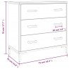 Komoda, 75x35x70 cm, lite drewno sosnowe