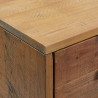 Szafka na buty, 75x40x110 cm, lite drewno sosnowe