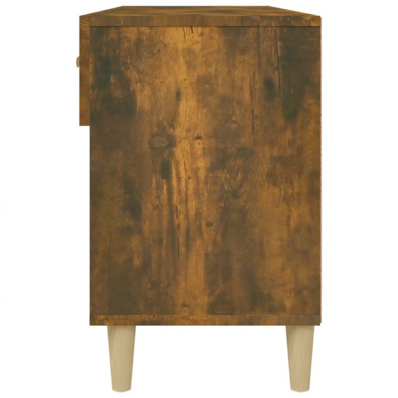 Szafka na buty, przydymiony dąb, 102x35x55 cm