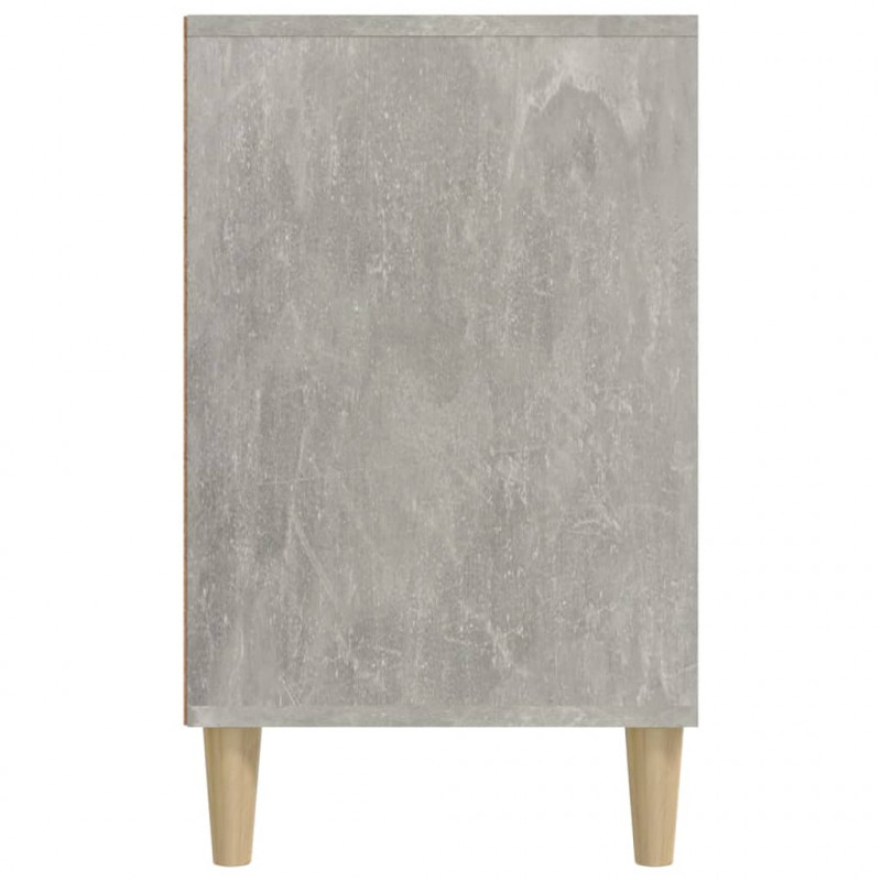 Szafka na buty, szarość betonu, 102x36x60 cm