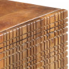 Szafka, 75x30x75 cm, lite drewno mango