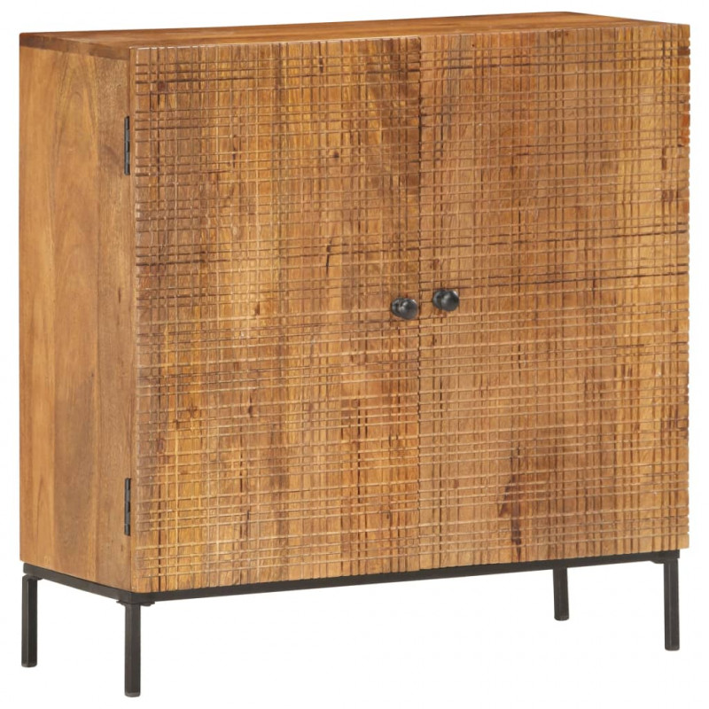 Szafka, 75x30x75 cm, lite drewno mango