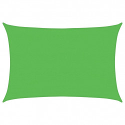 Żagiel przeciwsłoneczny, 160 g/m², jasnozielony, 4x5 m, HDPE