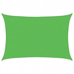 Żagiel przeciwsłoneczny, 160 g/m², jasnozielony, 5x7 m, HDPE