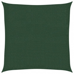 Żagiel przeciwsłoneczny, 160g/m², ciemnozielony, 2,5x2,5m, HDPE