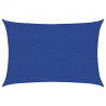 Żagiel przeciwsłoneczny, 160 g/m², niebieski, 2x2,5 m, HDPE
