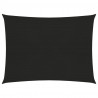 Żagiel przeciwsłoneczny, 160 g/m², czarny, 2x2,5 m, HDPE